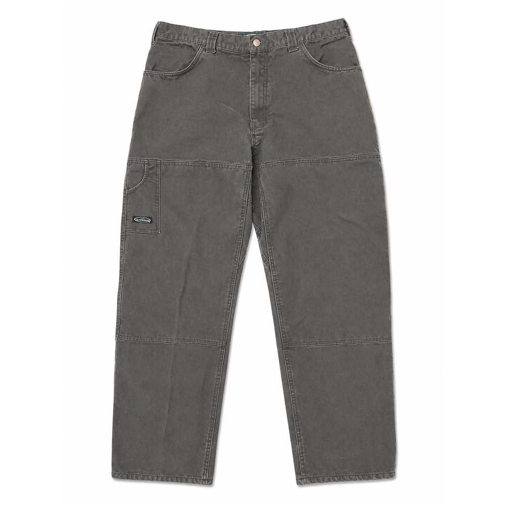 Arborwear Flannel Lined Double Knee Work‎ Pants Mens 38x32 Gray Canvas Utility